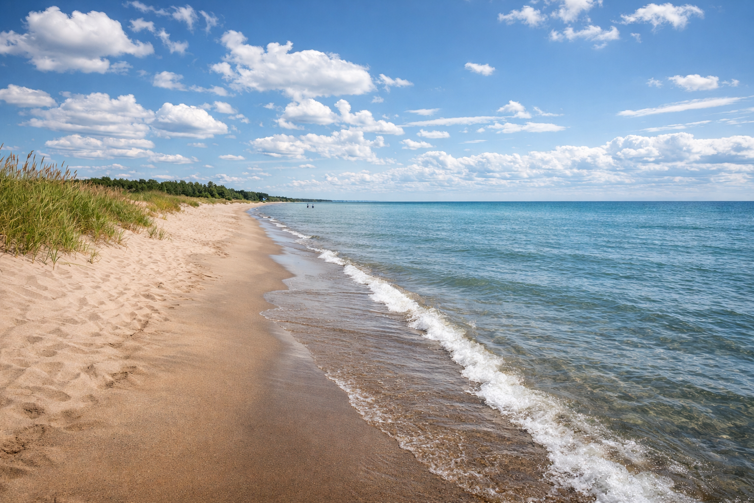 Goderich Snug Harbour boat launch on lake huron in Ontario